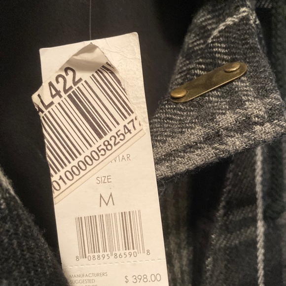 JOIE Wool Blend Plaid Pea Coat/Cape Coat, size M. NWT. A Rare Find!🎄 - Picture 6 of 8